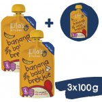 Ella's Kitchen BIO Snídaně banán a jogurt 3 x 100 g – Zbozi.Blesk.cz