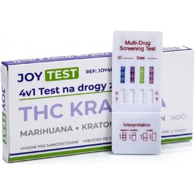 JoyTest 4v1 Test na drogy z moči (1 ks) – Hledejceny.cz