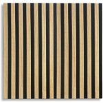 Impol Trade samolepící panely PE2 66,5 x 66,5 cm lamely světle hnědé 1ks – Sleviste.cz