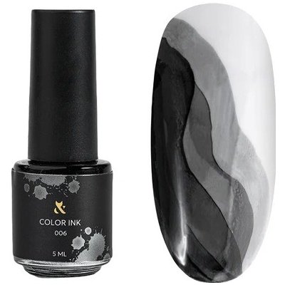 F.O.X - akvarelová barva Color ink Black 006 5 ml – Hledejceny.cz