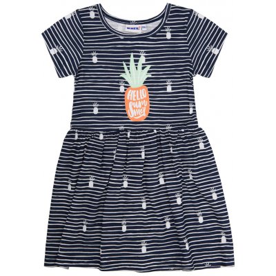 Winkiki Kids Wear dívčí šaty Hallo Summer navy – Zboží Mobilmania