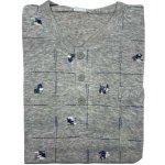 Vn.Lot pánské bavlněné pyžamo letní komplet TOMMY šedá – Sleviste.cz