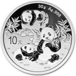 China Mint Stříbrná mince Čínská Panda 2025 30 g – Zboží Dáma