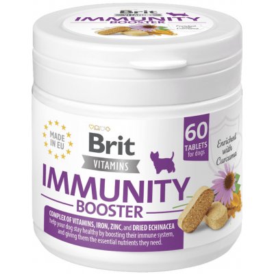 Brit Vitamins Immunity Booster 60 Tablets 120 g – Hledejceny.cz