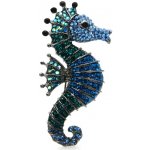 Gaira brož Mořský koník 340042 modrá – Hledejceny.cz