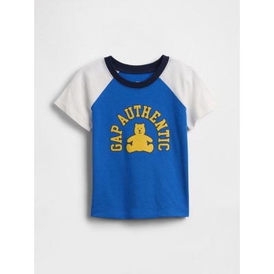 GAP Baby tričko Brannan Bear Tmavě modrá – Zboží Dáma