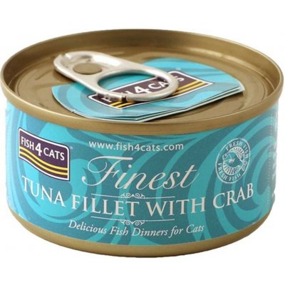 Fish4cats Finest Tuna & Crab 70 g