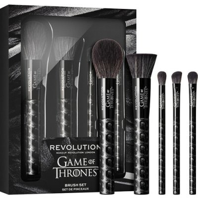 Revolution X Game of Thrones 3 Eyed Raven Brush Set sada štětců 5 ks – Zboží Mobilmania