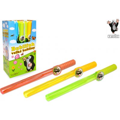 Wiky Bublifuk tyč Krtek 120 ml Žlutá – Hledejceny.cz