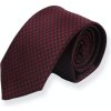 Kravata Červeno černá kravata Houndstooth