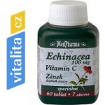 MedPharma Echinacea 100 mg + vitamin C + zinek 67 tablet – Hledejceny.cz
