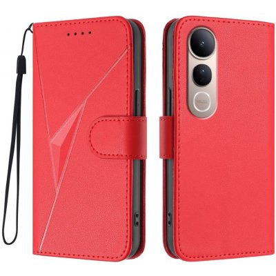 Triangles knížkové Vivo V50 Lite 4G/5G červené – Zboží Živě