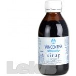 Vincentka Sirup s jitrocelem a mateřídouškou 200 ml – Hledejceny.cz