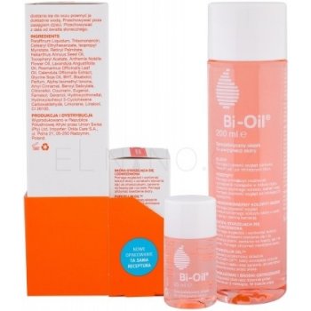 Bi-Oil PurCellin Oil pro ženy pečující olej 200 ml + pečující olej 25 ml dárková sada