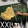 Nástěnné mapy Stírací mapa Slovenska DELUXE - XXL