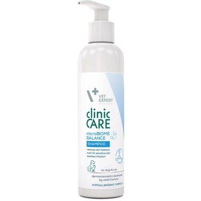 VetExpert Clinic Care microBiome Balance šampon pro psy a kočky 250 ml – Zbozi.Blesk.cz