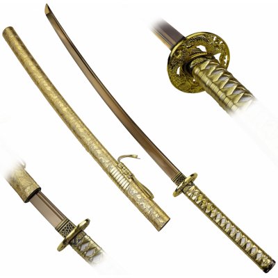 CHZ Zlatá funkční katana KOGANE NO KENSHI – Zboží Dáma