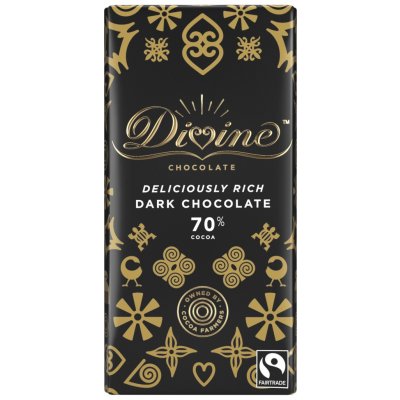 Divine Hořká 70% 90 g – Hledejceny.cz