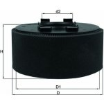 MAHLE ORIGINAL Vzduchový filtr LX870 – Hledejceny.cz