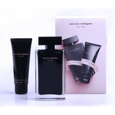 Narciso Rodriguez Her EDT 100 ml + 75 ml tělový krém dárková sada – Zboží Mobilmania