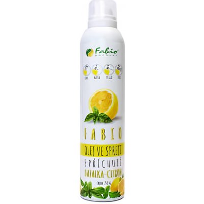 Fabio Ochucený olej bazalka citron BOV 250 ml – Zboží Dáma