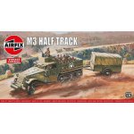 Airfix Classic Kit VINTAGE military A02318V M3 Half Track & 1 Ton Trailer 1:76 – Hledejceny.cz