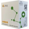 síťový kabel Solarix SXKD-5E-UTP-PVC Patch, UTP kat. 5e, 305m, šedý