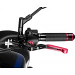 Spojková páčka PUIG 3.0 skládací rozšiřitelná červená/červená | Zboží Auto