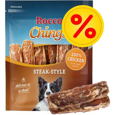 Rocco Chings Steak Style Mix: 6 x Kuřecí maso, 6 x Kachní maso 12 x 200 g – Zbozi.Blesk.cz