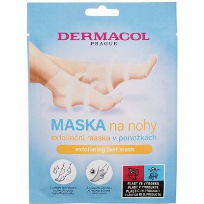 Dermacol maska na nohy Exfoliating, 2x15 ml – Zbozi.Blesk.cz
