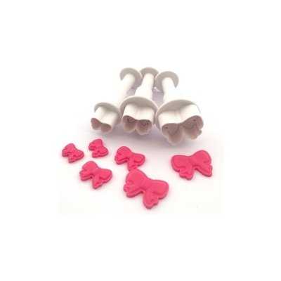 Vykrajovátka s pístem - Mašličky / 3 ks – Zboží Dáma