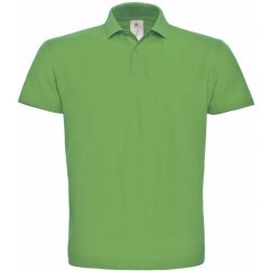 B&C Collection pánská polokošile Piqué polo ID.001 trávově zelená