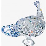 Skleněná figurka Páv z českého křišťálu Preciosa – Hledejceny.cz