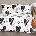 4Home povlečení mikroflanel Romantic 140x200 70x90 – Sleviste.cz