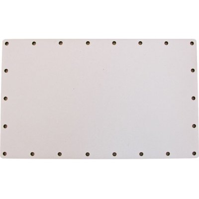 sololak bílý obd.18x11cm s otvory – Sleviste.cz