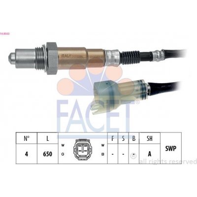 Lambda sonda FACET 10.8563 (108563) – Zbozi.Blesk.cz