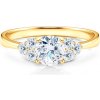 Prsteny Savicki prsten Fairytale žluté zlato diamanty PI Z FAIR107