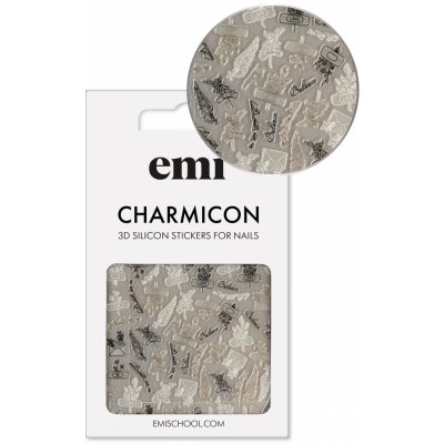 E.Mi Charmicon 3D Silicone Stickers 229 Love letters samolepka – Zboží Mobilmania