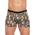 Cornette boxerky Tattoo 280/212 Carrot šedá – Hledejceny.cz