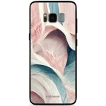 Pouzdro Mobiwear Glossy Samsung Galaxy S8 - G026G - Růžový a zelenkavý mramor – Zboží Mobilmania
