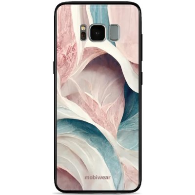 Pouzdro Mobiwear Glossy Samsung Galaxy S8 - G026G - Růžový a zelenkavý mramor – Zboží Mobilmania