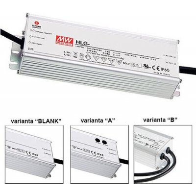 MI6, 240W Profesionální napájecí zdroj, HLG-240H-24A, 24V, 10A, IP67 – Hledejceny.cz