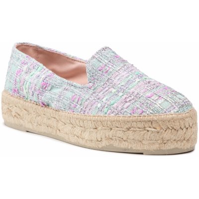 Manebi Espadrilky Slippers D T 1.6 D0 Stříbrná