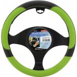 Compass Univerzální potah volantu COLOR LINE 37 - 39 cm černo / zelený - | Zboží Auto