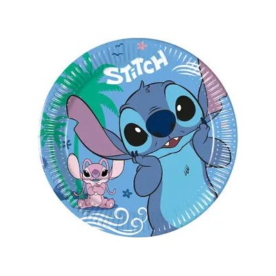 Papírový talíř na párty Stitch 19,5 cm Procos – Zboží Dáma