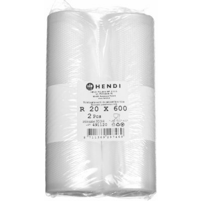 HENDI Reliéfní role vakuových sáčků 600 x 20 cm 2 ks – Hledejceny.cz