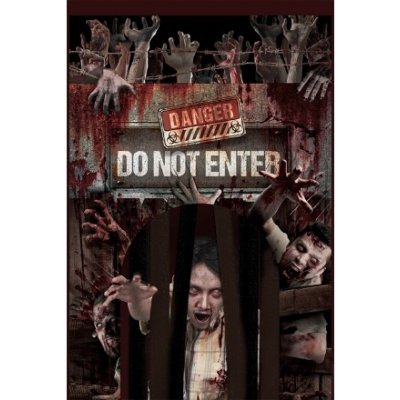 Halloweenská dekorace na dveře se závěsem Zombie – Zboží Dáma Halloweenská dekorace na dveře se závěsem Zombie – Zboží Dáma
