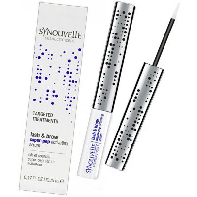 Synouvelle Cosmeceuticals Sérum na řasy a obočí Sensitive Super-pep 5 ml – Zboží Dáma