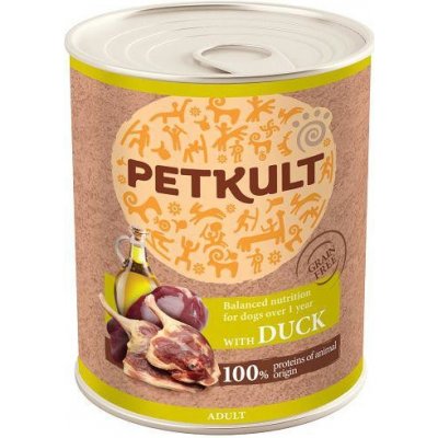 Petkult Dog Adult Duck 800 g – Zboží Mobilmania