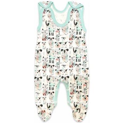 Kojenecké dupačky ZOO mint – Sleviste.cz